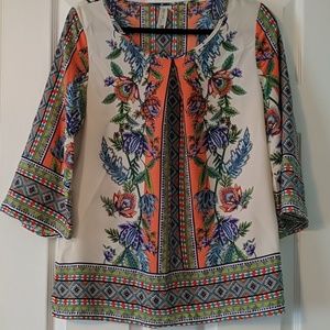 Multicolored tunic